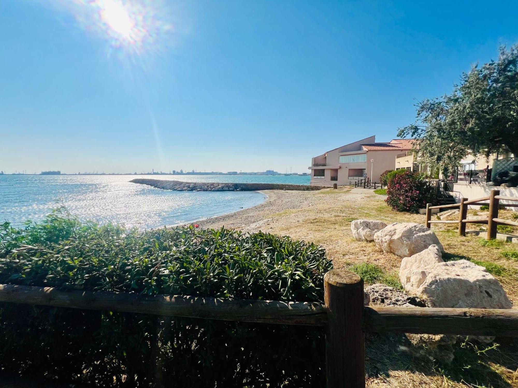 Perle Du Rivage - Plage 50M, Clim, Wifi, 2 Pers โฟส์-ซูร์-แมร์ ภายนอก รูปภาพ